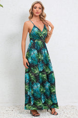 Рокля Maxi Cami с щампа Surplice