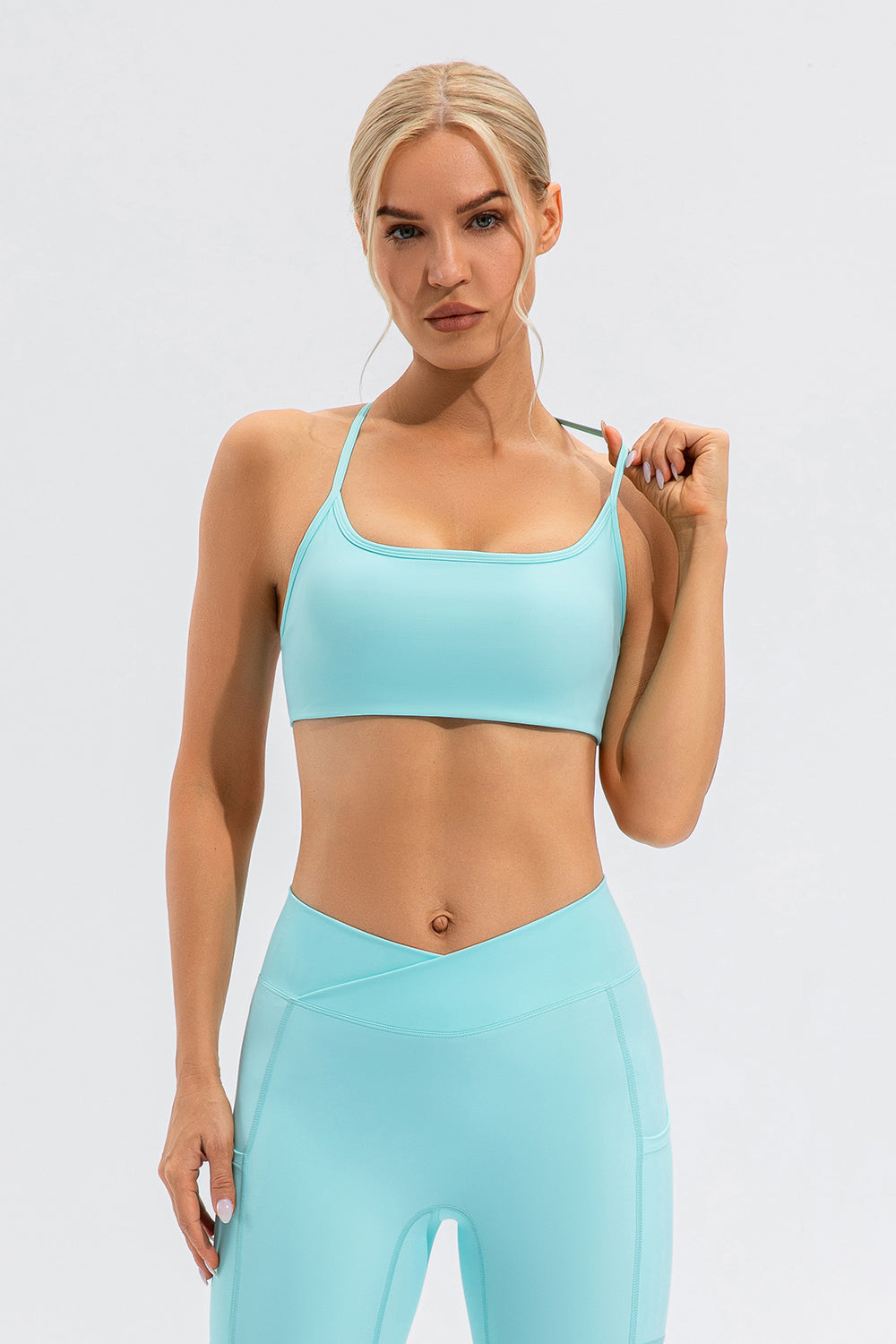 Кръстосана спагети презрамка Active Cami